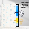 CACOE Cute Case for iPad A16 11th Gen/iPad 10th Gen, Blue Bows(Blue Bows)
