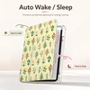 CACOE Cute Case for iPad A16 11th Gen/iPad 10th Gen, Blue Bows(Colorful Floral)