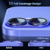 CACOE Metal Camera Lens Protector Cover for iPhone 18 Pro Max(Cyan)