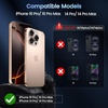 CACOE Metal Camera Lens Protector Cover for iPhone 18 Pro Max(Desert Gold)