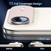 CACOE Metal Camera Lens Protector Cover for iPhone 18 Pro Max(Light Gold)