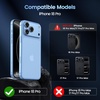 CACOE Metal Camera Lens Protector Cover for iPhone 18 Pro Max(Sky Blue)