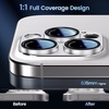 CACOE Metal Camera Lens Protector Cover for iPhone 18 Pro Max(White)