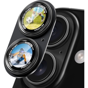 CACOE Metal Camera Lens Protector Cover for iPhone 18 Pro Max(Black)